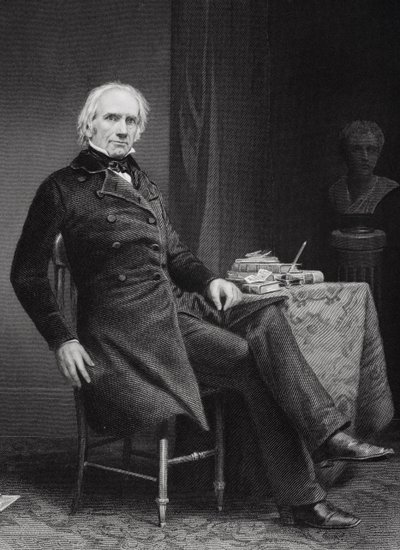 Portrait of Henry Clay (1777-1852) by Alonzo Chappel