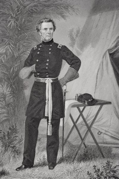 Portrait of Ormbsy McKnight Mitchel (1809-62) by Alonzo Chappel
