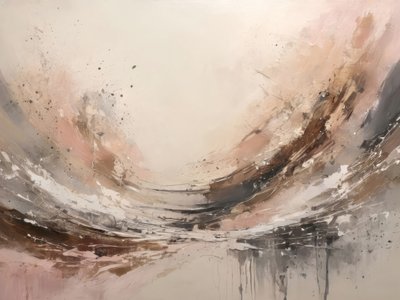 Abstract Earthy Flow by Alpenglow Workshop