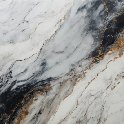 Black Gold Marble by Alpenglow Workshop