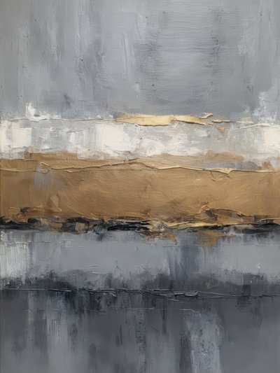 Golden Gray Horizon by Alpenglow Workshop