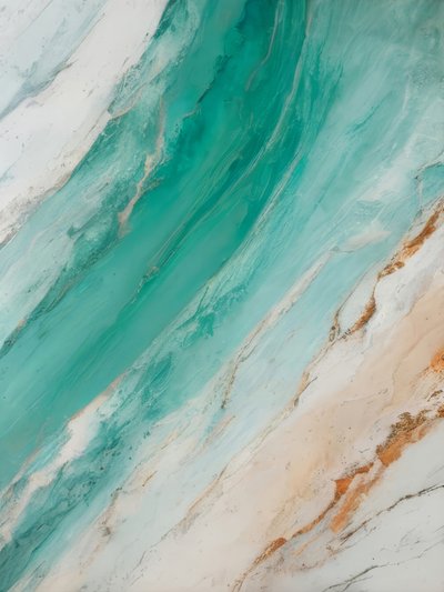Oceanic Marble Flow by Alpenglow Workshop