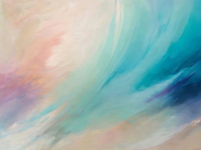 Serene Abstract Flow by Alpenglow Workshop