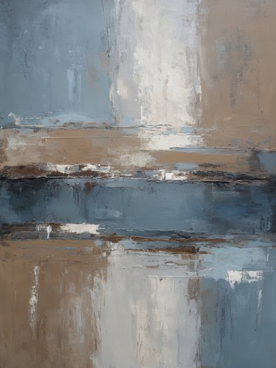 Serene Abstract Landscape by Alpenglow Workshop