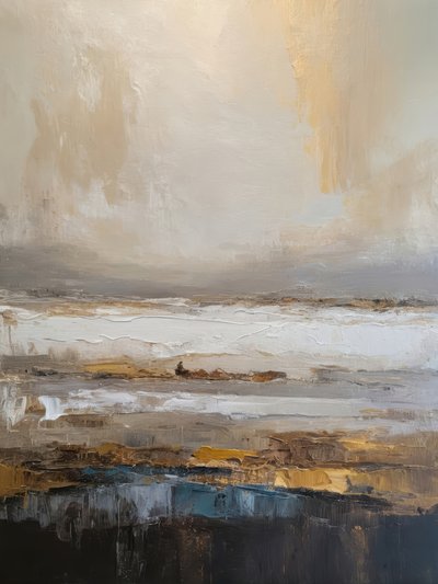 Serene Abstract Landscape by Alpenglow Workshop