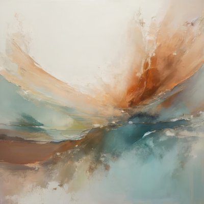 Serene Abstract Landscape by Alpenglow Workshop