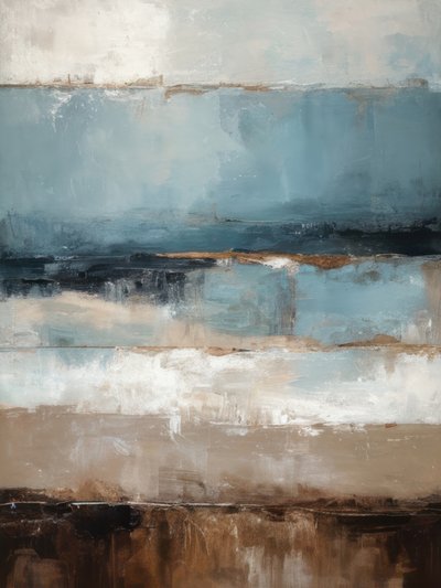 Serene Coastal Horizon by Alpenglow Workshop