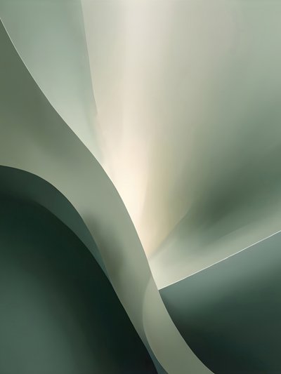 Serene Flowing Curves by Alpenglow Workshop