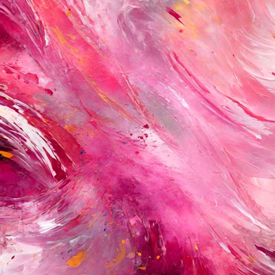 Vibrant Pink Movement by Alpenglow Workshop