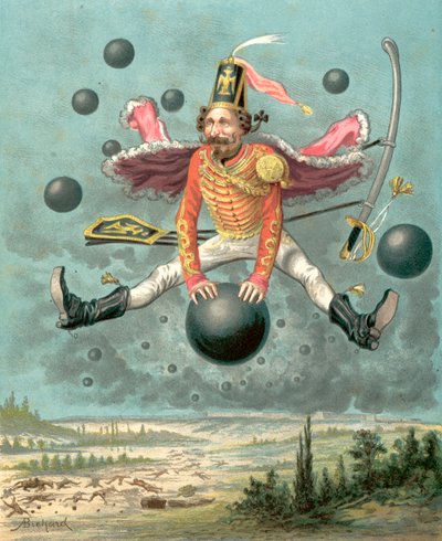 Adventures of Baron Munchausen by Alphonse Adolphe Bichard
