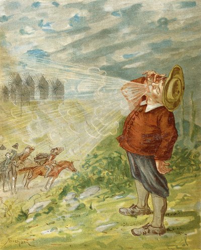 How Baron Munchausen obtained The Blower, from 