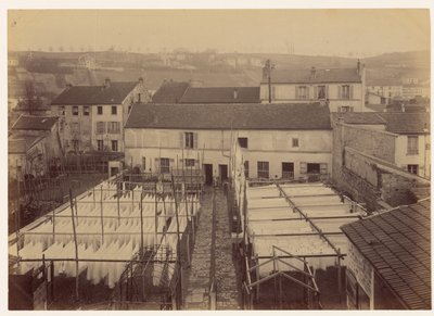 Murder of Widow Templier at Arcueil, View of the House Externally by Alphonse Bertillon