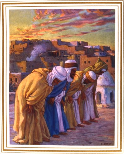 Prayer of Inclination, 1918 by Alphonse Etienne Dinet