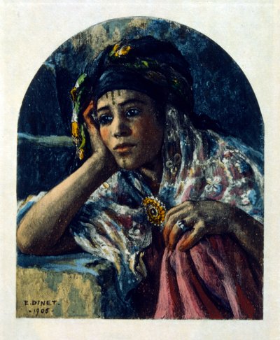 Illustration by Dinet from 