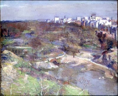 Central Park, New York by Alphonse Jongers