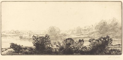 Banks of the Loire by Alphonse Legros