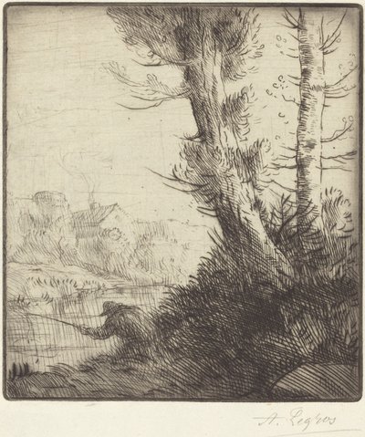 Banks of the Oise by Alphonse Legros