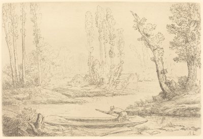 Banks of the Somme near Amiens by Alphonse Legros