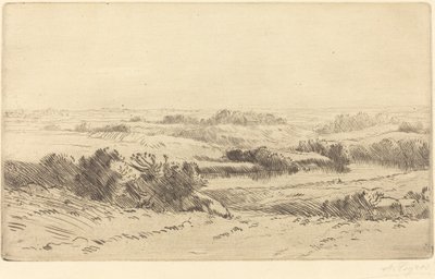 Banks of the Yanne by Alphonse Legros