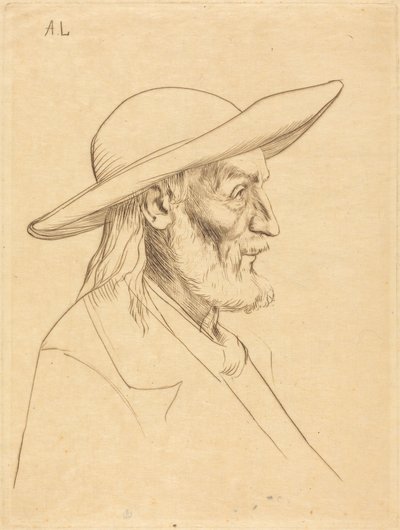 Breton Peasant by Alphonse Legros
