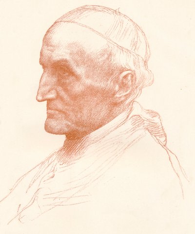 Cardinal Manning, c1857-1903 by Alphonse Legros