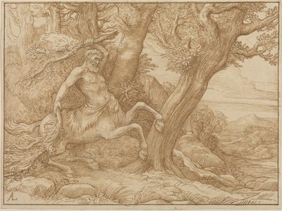 Centaur with Branches by Alphonse Legros