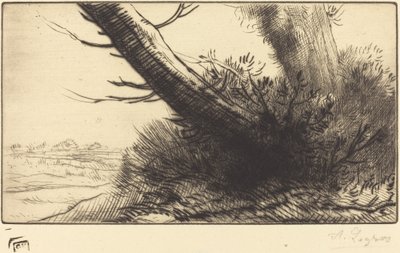 Corner of a Path by Alphonse Legros