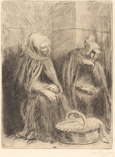 Egg-Sellers, 1st Plate Les Marchandes d