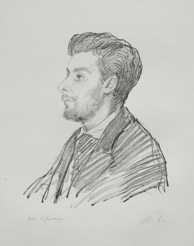 Frédéric Régamey by Alphonse Legros