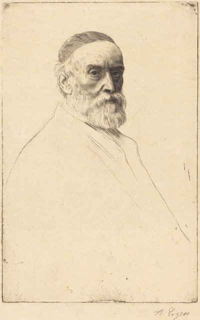 G.F. Watts, R.A. by Alphonse Legros