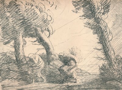 Harvesters Surprised by the Storm by Alphonse Legros
