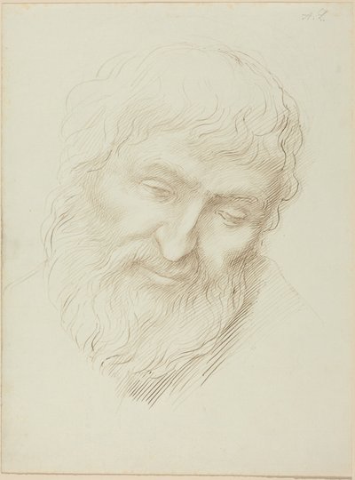 Head of a Man by Alphonse Legros
