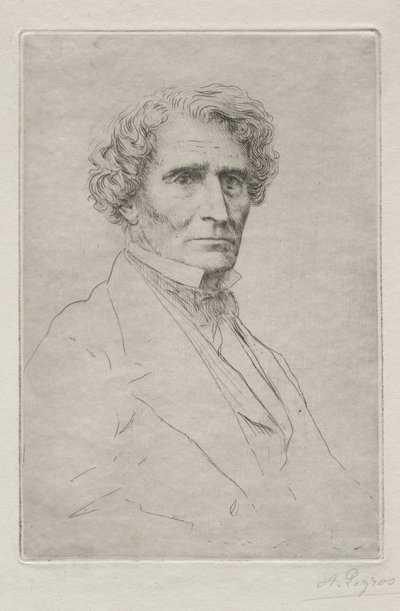 Hector Berlioz by Alphonse Legros