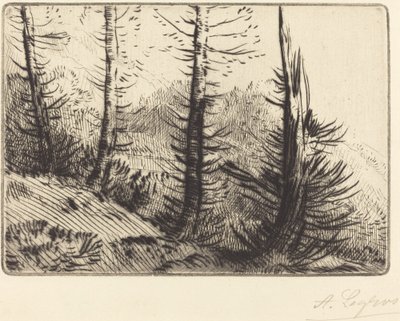 In the Pyrenees by Alphonse Legros