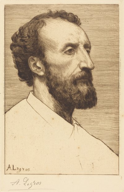 Jules Dalou, 2nd Plate by Alphonse Legros