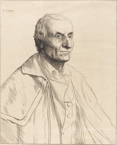 Large Spaniard by Alphonse Legros