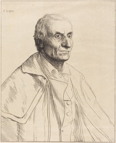 Large Spaniard by Alphonse Legros