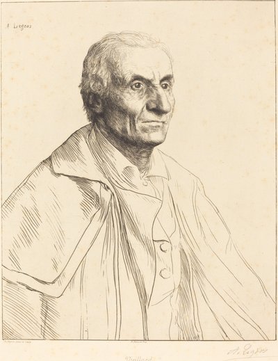 Large Spaniard by Alphonse Legros