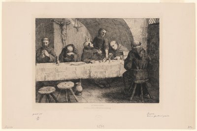 The Refectory by Alphonse Legros