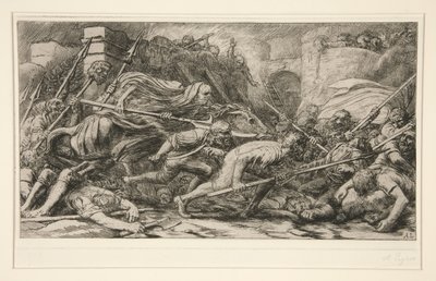 The Triumph of Death: After the Battle by Alphonse Legros