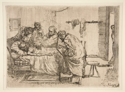 The Facts in the Case of M. Valdemar by Alphonse Legros