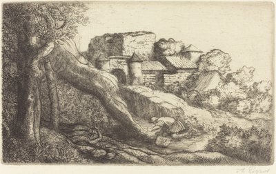 Little Burner of Grass by Alphonse Legros