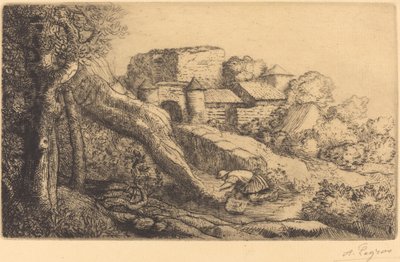 Little Burner of Grass by Alphonse Legros