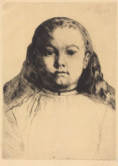 Little Marie by Alphonse Legros