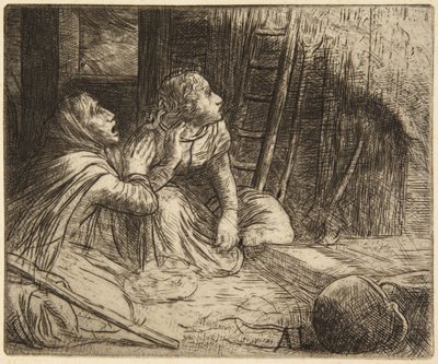 Burnt Offering by Alphonse Legros