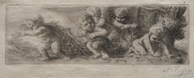 Plate for Top of Pin Box by Alphonse Legros