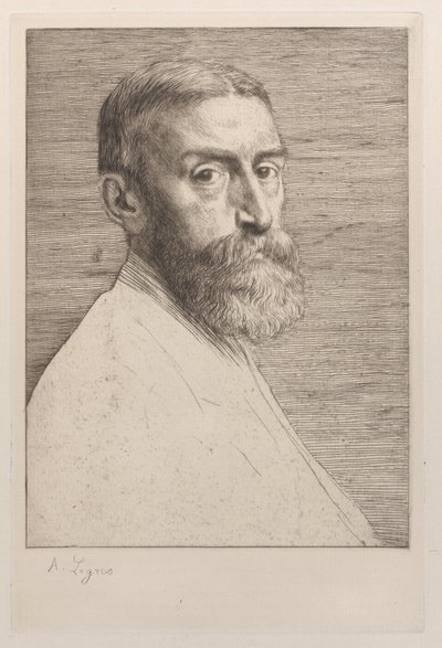 Portrait of Sir Edward John Poynter, 1877 by Alphonse Legros