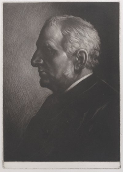 Portrait of Sir Francis Seymour Haden by Alphonse Legros