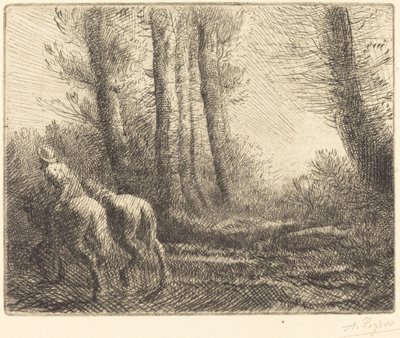 Return from the Plowing by Alphonse Legros