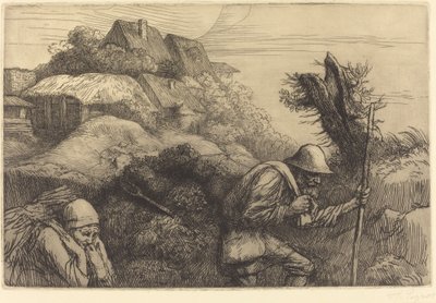 Return from the Woods by Alphonse Legros